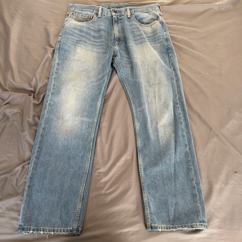 Levi’s 505 Mens Jeans 36x30 Light‎ Wash
